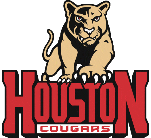 Houston Cougars 1995-2002 Primary Logo iron on transfers for fabric
